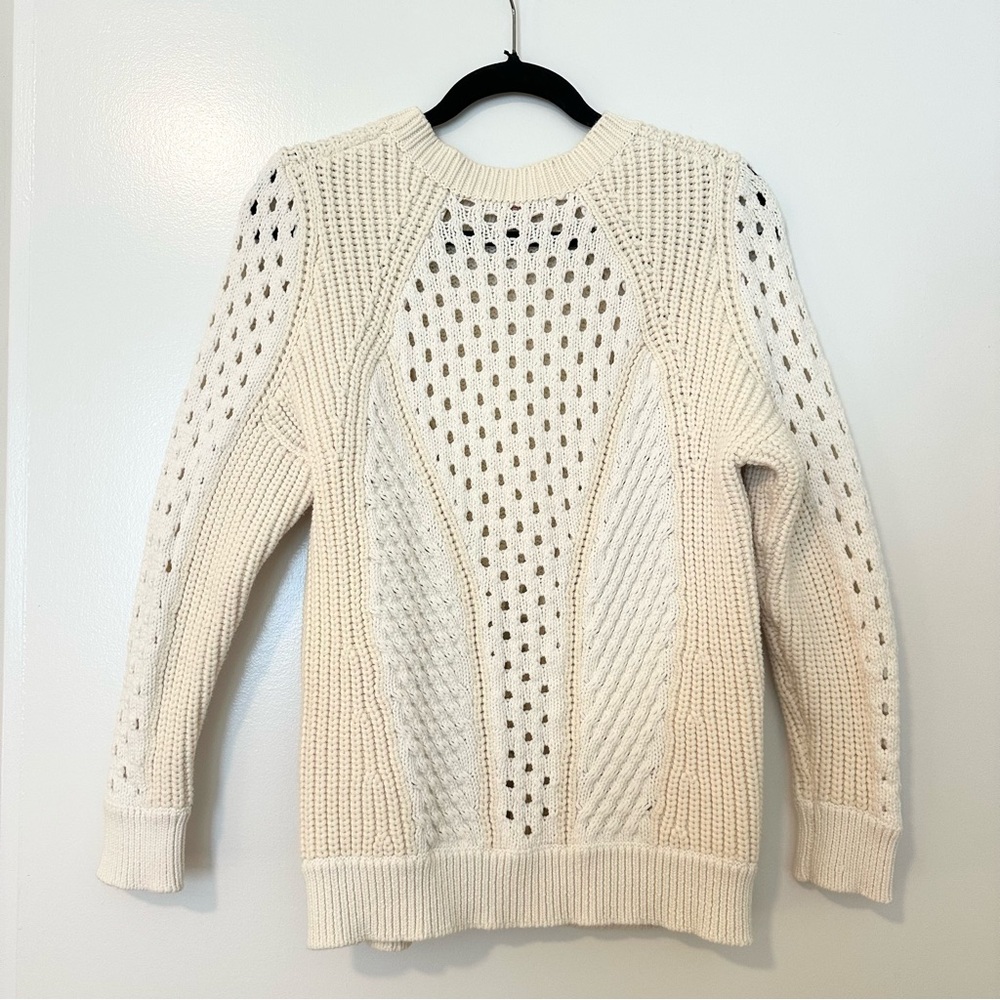 Rebecca Taylor Knit Crew Sweater